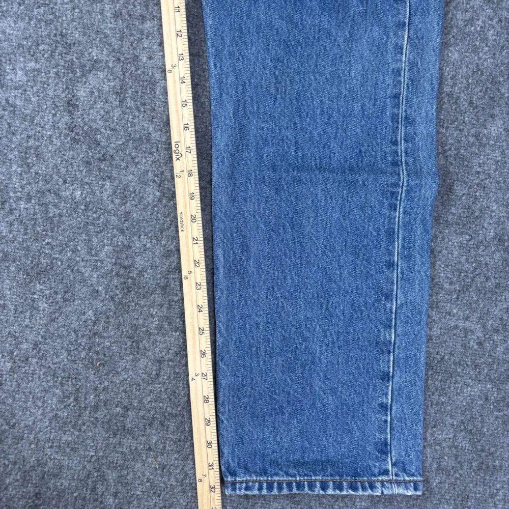Levi's 505 Regular Fit Straight Leg Jeans 40x33 Blue Denim Mens Work Wear